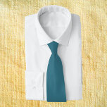 Cravate Teal Blue Solid<br><div class="desc">Teal Blue Solid</div>