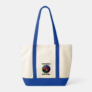 Cravate teintée pelouse Bowl, Sac fourre-tout