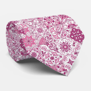 Cravate Teintes méditerranéennes/ Azulejos