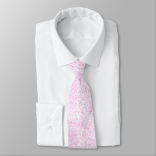 Cravate Teinture Abstraite Rose Webby