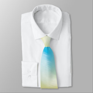 Cravate Teinture rose jaune et bleu