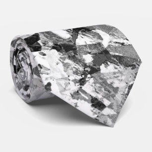 Cravate Tempête Abstraite