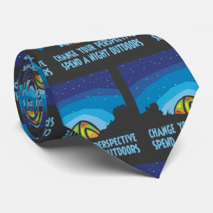 Cravate Tente Camping Night Sky Stars