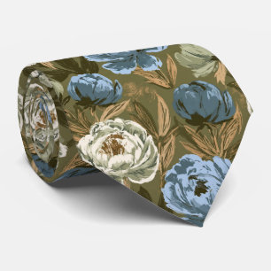 Cravate Tenue de mariage à fleurs pour le père de la marié