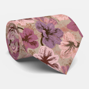 Cravate Tenue pour hommes à fleurs d'Amaryllis Mariage uni