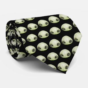 Cravate Tête d'alien
