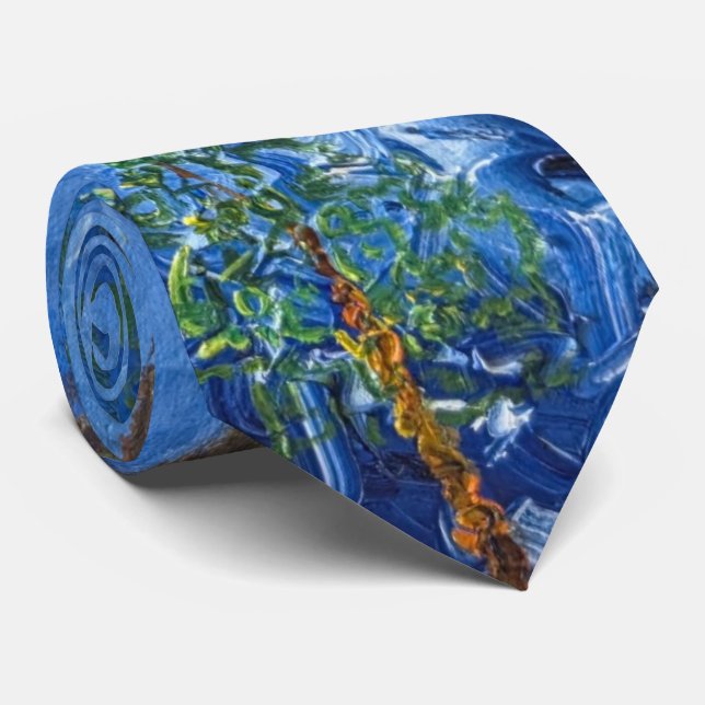 Cravate Tête dans les Nuages (Roulé)