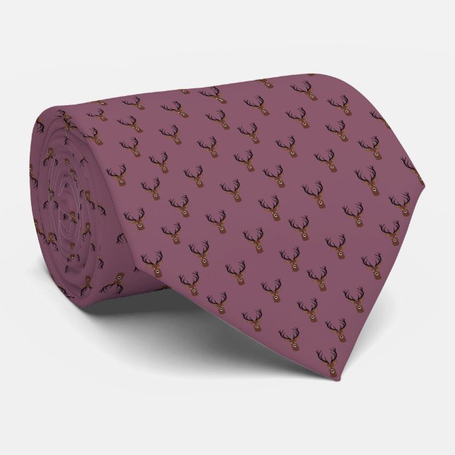 Cravate Tête de cerf (Roulé)