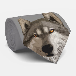 Cravate Tête de loup