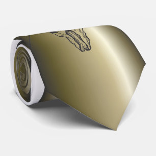 Cravate Texas Longhorn Bull Skull