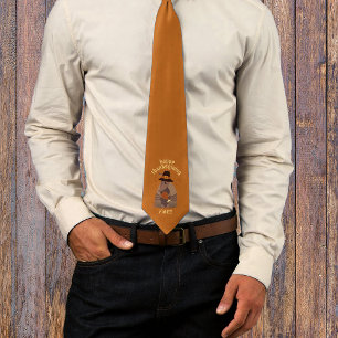 Cravate Thanksgiving Turkey Leg Armadillo Texas