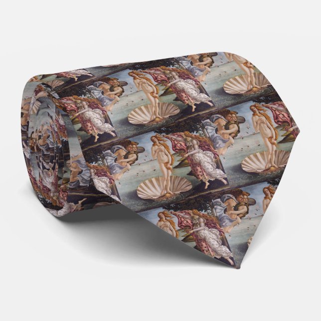 Cravate The Birth of Venus (Roulé)