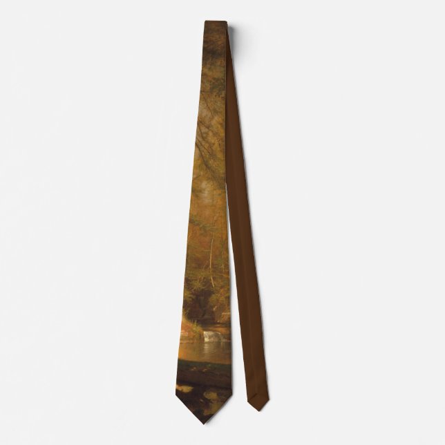 Cravate The Trout Pool (1870) Artwork - Neck Tie (Devant)