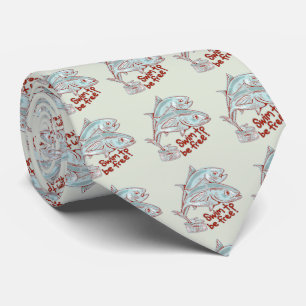 Cravate Thon Poisson assaisonnant une boîte