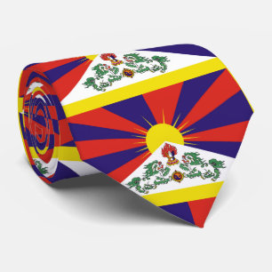 Cravate Tibet flag - Snow Lion Flag