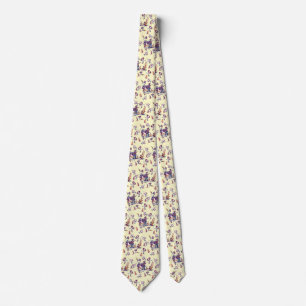 Cravate Tie à motif imprimé vintage mexicain