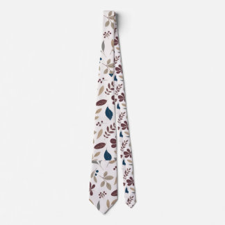 Cravate Tie à thème d'automne