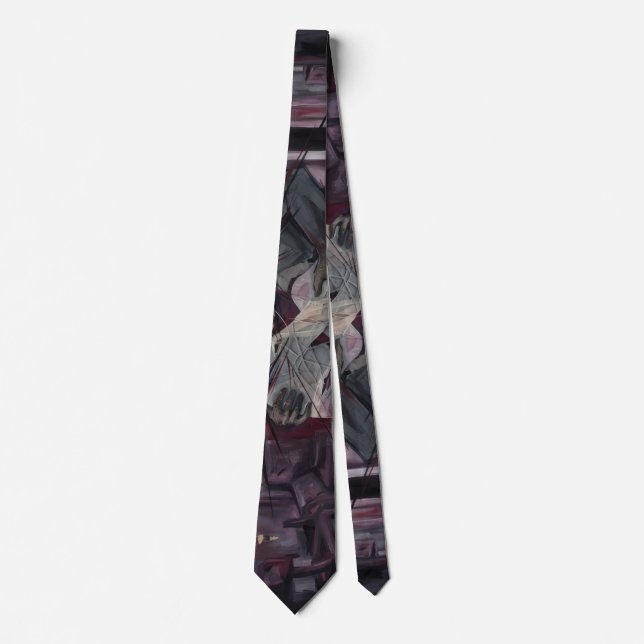 Cravate Tie Abstrait (Devant)