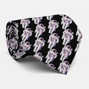 Cravate Tie Astronaute Galactique – Élégance Spatiale Auda