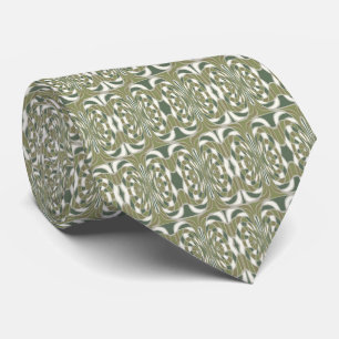 Cravate Tie Champignon Log - Lichen