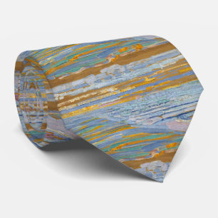 Cravate Tie d'art côtier Mondrian précoce