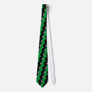 Cravate Tie de cou de sport Eight Ball