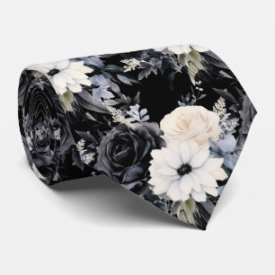 Cravate Tie de cou floral moderne Occasions spéciales fo