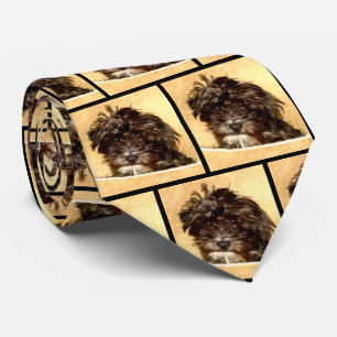 Cravate Tie de cou pour chien Schnoodle