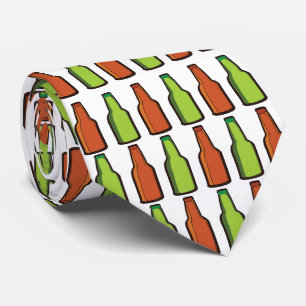 Cravate Tie de fête de boisson de bouteille de bière