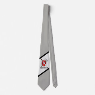 Cravate Tie de football mascotte des chevaliers vikings gu