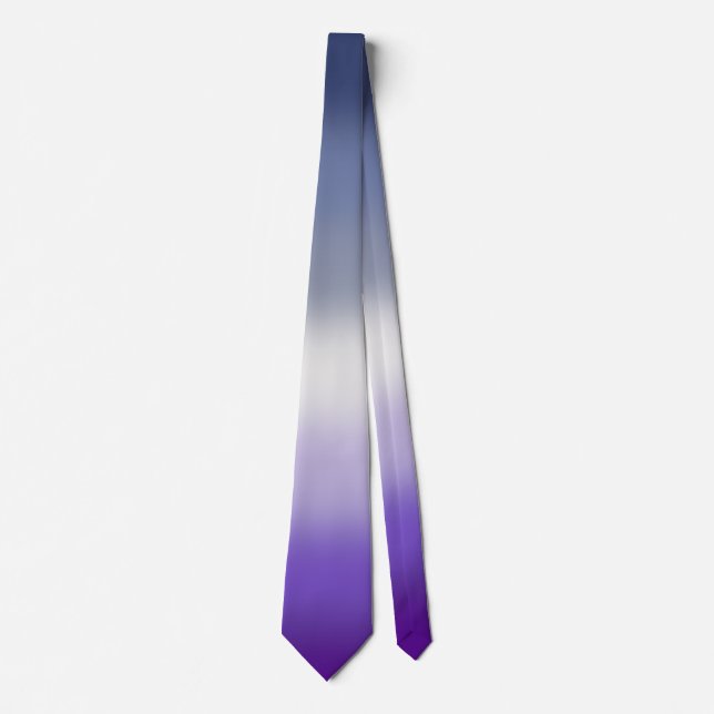 Cravate Tie de la fierté lesbienne butch stylée avec drape (Devant)