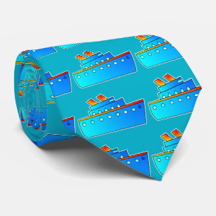 Cravate Tie de paquebot, Cadeau nautique pour amateur de b