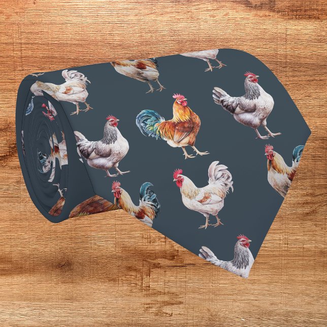 Cravate Tie de poule (Créateur téléchargé)