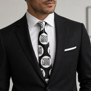Cravate Tie Double Face Entreprise Logo Personnalisé