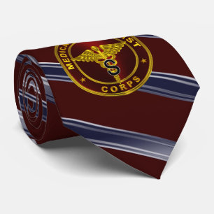 Cravate Tie du Corps des Spécialistes Médicaux de l'Armée