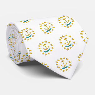 Cravate Tie du drapeau de Rhode Island