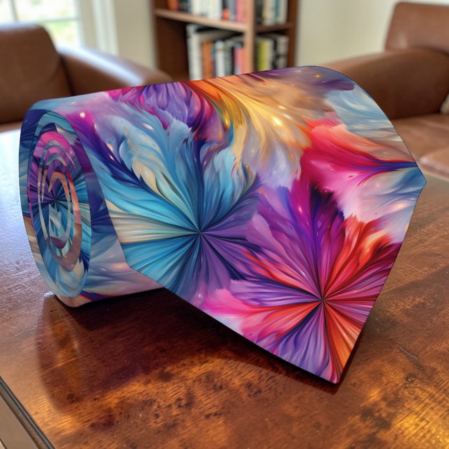 Cravate Tie Dye Hippie des années 60 (Créateur téléchargé)