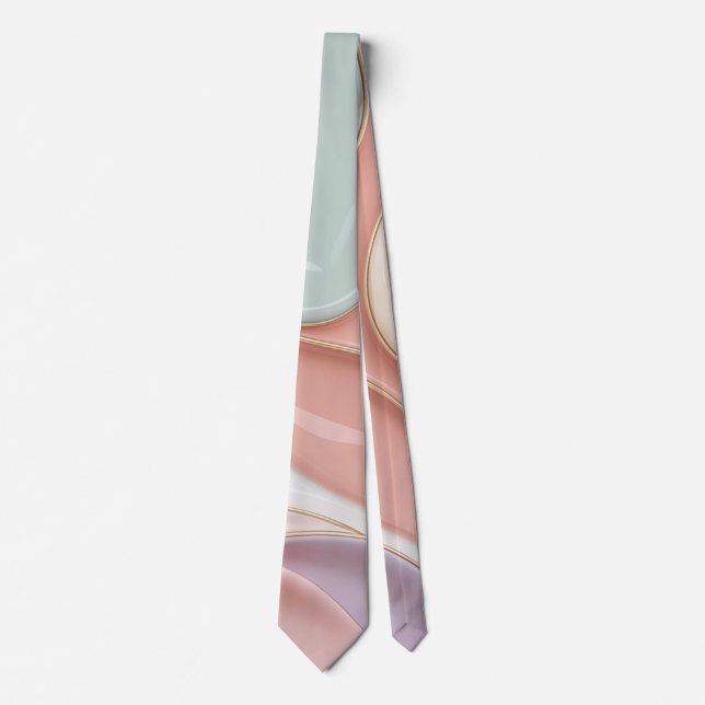 Cravate Tie in stylish abstract graphic (Devant)