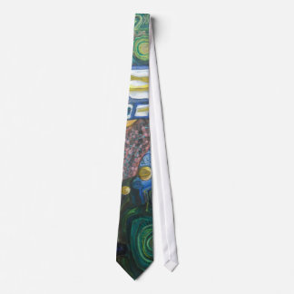 Cravate Tie inspired by Hundertwasser