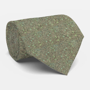 Cravate Tie Jardin d'Émeraude – Floral Texturé