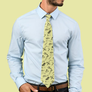 Cravate Tie Papa Profession Menuisier