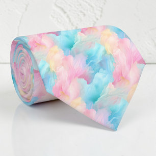 Cravate Tie personnalisé aquarelle