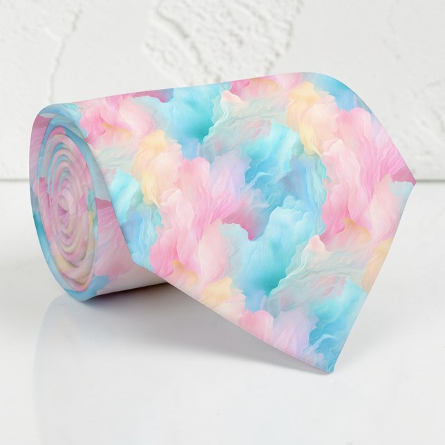 Cravate Tie personnalisé aquarelle (Créateur téléchargé)