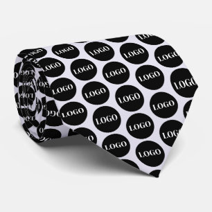 Cravate Tie personnalisé avec le logo de l'entreprise pour