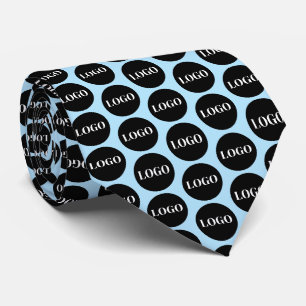 Cravate Tie personnalisé avec logo d'entreprise pour l'ima