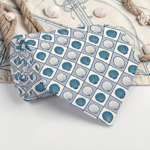 Cravate Tie personnalisé Coquillages Marins