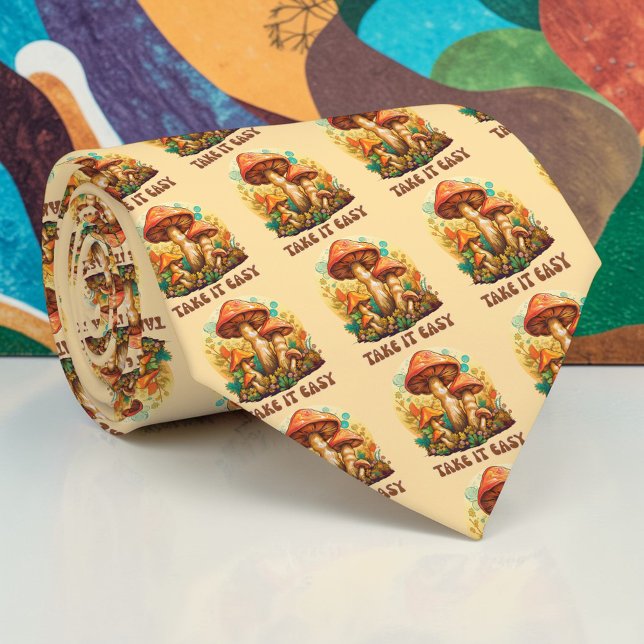 Cravate Tie personnalisé hippies Hippy 70s (Créateur téléchargé)