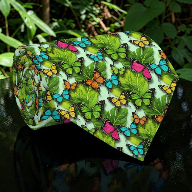 Cravate Tie personnalisé motif papillon (Créateur téléchargé)