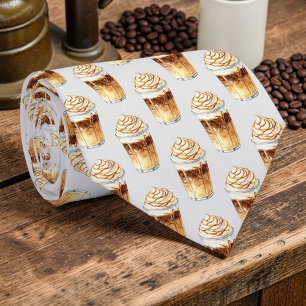 Cravate Tie personnalisé pour amateurs de café