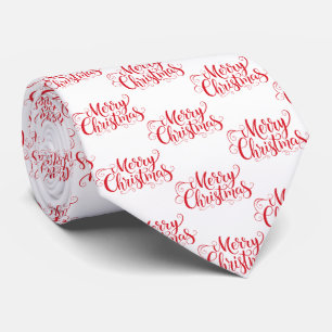 Cravate Tie pour homme - Joyeux Noël